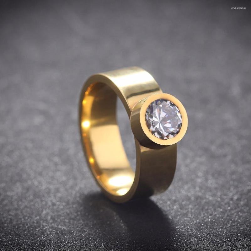 Wedding Rings R&X Romantic Cubic Zirconia Bijoux Anniversary Stainless Steel Ring None Brand For Women Cocktail Engagement Aneis
Wedding Rings R&X Romantic Cubic Zirconia Bijoux Anniversary Stainless Steel Ring None Brand For Women Cocktail Engagement Aneis