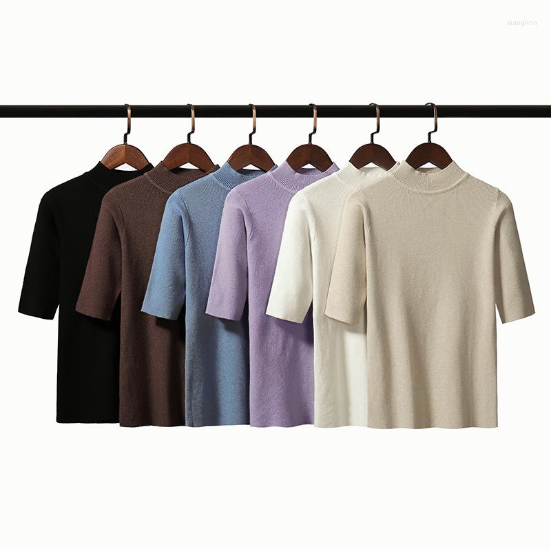 Women's Sweaters 2022 Spring Large Top Female Medium Sleeved Knitted Bottomed Shirt Women's Half High Neck Sweater 15 Color Women, Green
Women's Sweaters 2022 Spring Large Top Female Medium Sleeved Knitted Bottomed Shirt Women's Half High Neck Sweater 15 Color Women, Green