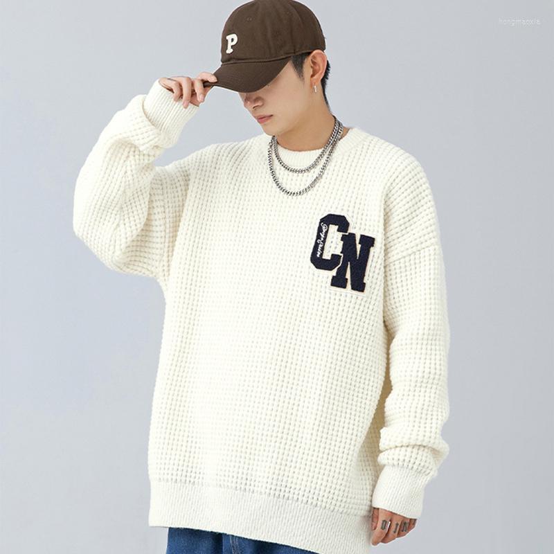 Men's Sweaters Autumn Pineapple Grid Sweater Men's American Loose Embroidered O-Neck Knitted Pullovers Male Casual Harajuku Clothing, Black
Men's Sweaters Autumn Pineapple Grid Sweater Men's American Loose Embroidered O-Neck Knitted Pullovers Male Casual Harajuku Clothing, Black