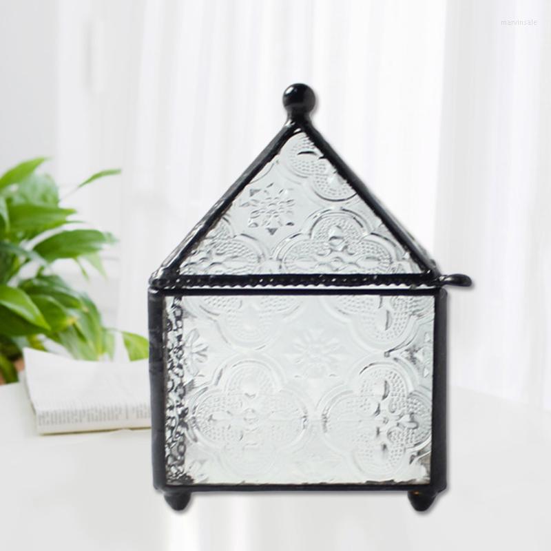 Jewelry Pouches Four-sided Spire Geometric Ring Box Glass Storage Wedding Engagement
Jewelry Pouches Four-sided Spire Geometric Ring Box Glass Storage Wedding Engagement