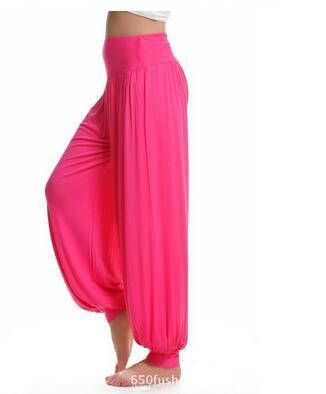 Women's Pants Capris 1pcs/lot Women Lady Harem pants modal solid Long Belly Dance Boho Wide Trousers 221109
