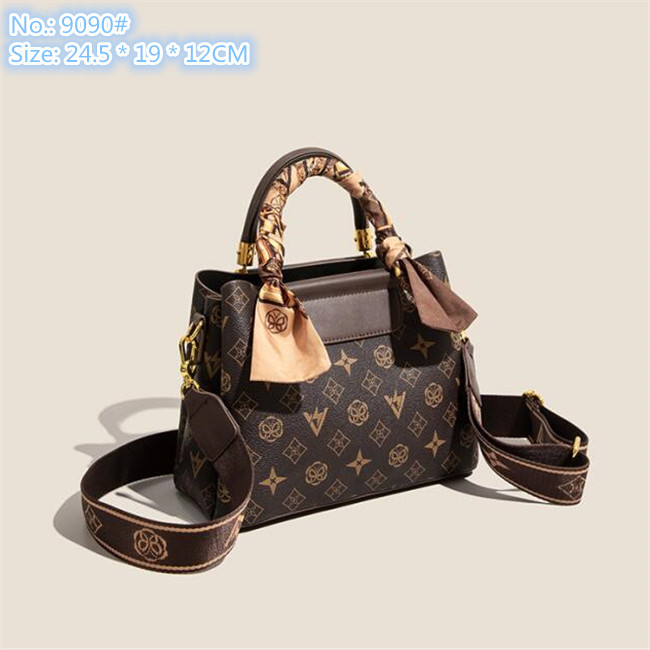 Wholesale ladies shoulder bags classic retro printed tote bag sweet ribbon fashion handbag three-layer interlayer letters contrast western leather backpack, Coffee-9090#
Wholesale ladies shoulder bags classic retro printed tote bag sweet ribbon fashion handbag three-layer interlayer letters contrast western leather backpack, Coffee-9090#