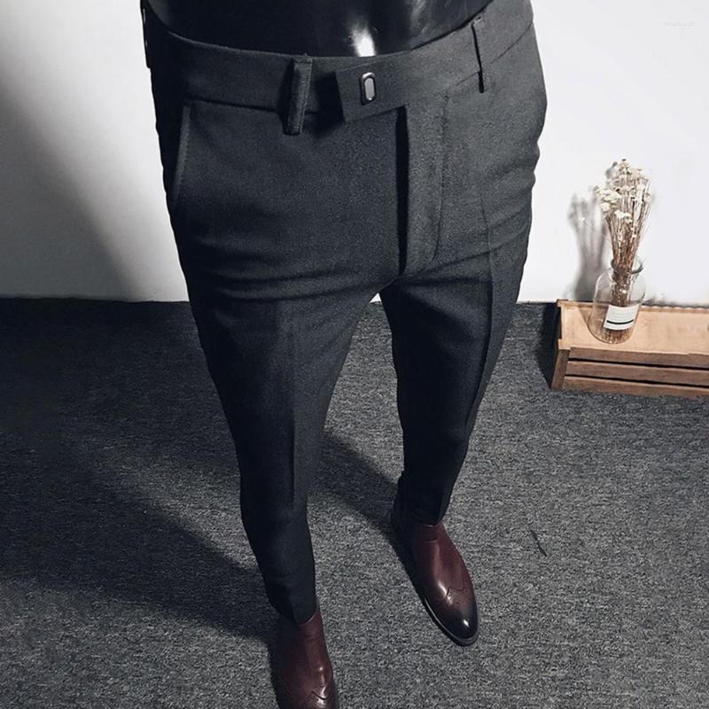 Men's Suits Office Social Trousers Korean Style Suit Pants Straight Mid Waist Zipper Streetwear, Black
Men's Suits Office Social Trousers Korean Style Suit Pants Straight Mid Waist Zipper Streetwear, Black