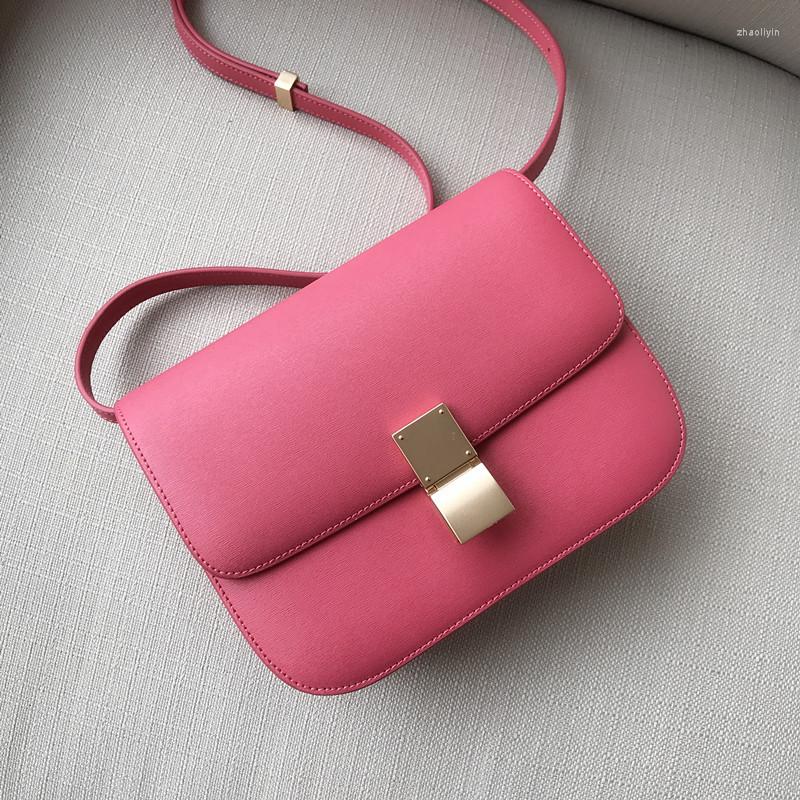 Evening Bags Fashion Genuine Leather Messenger Cross Body Shoulder Bag For Women Sac A Main Femme Handbags, Pink
Evening Bags Fashion Genuine Leather Messenger Cross Body Shoulder Bag For Women Sac A Main Femme Handbags, Pink