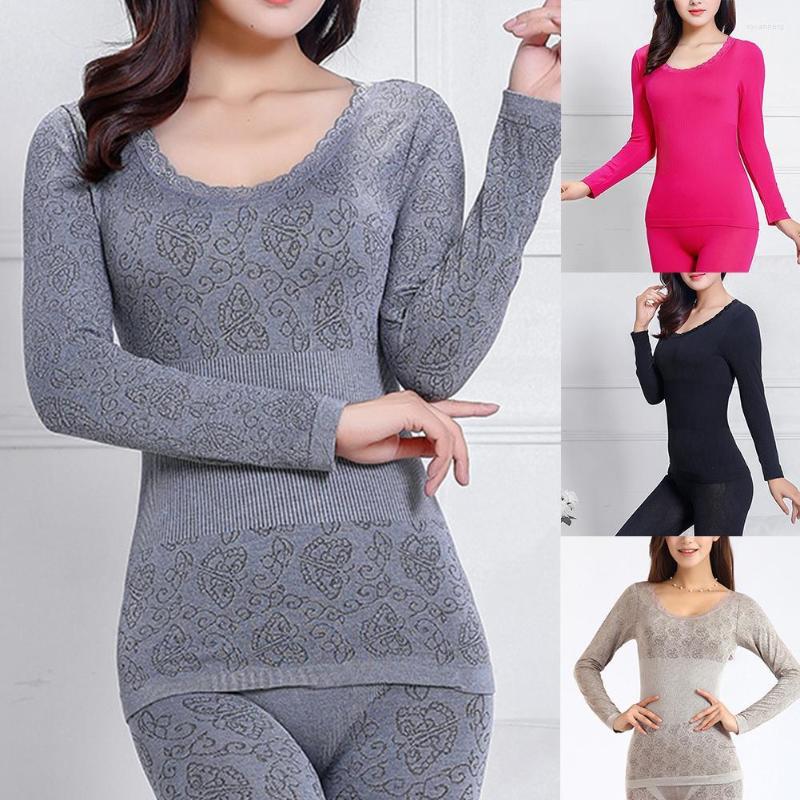 Women's Thermal Underwear Autumn Winter Women Set Ladies Clothes Seamless Long Sleeve O Neck Top Johns Pants, Light purple
Women's Thermal Underwear Autumn Winter Women Set Ladies Clothes Seamless Long Sleeve O Neck Top Johns Pants, Light purple