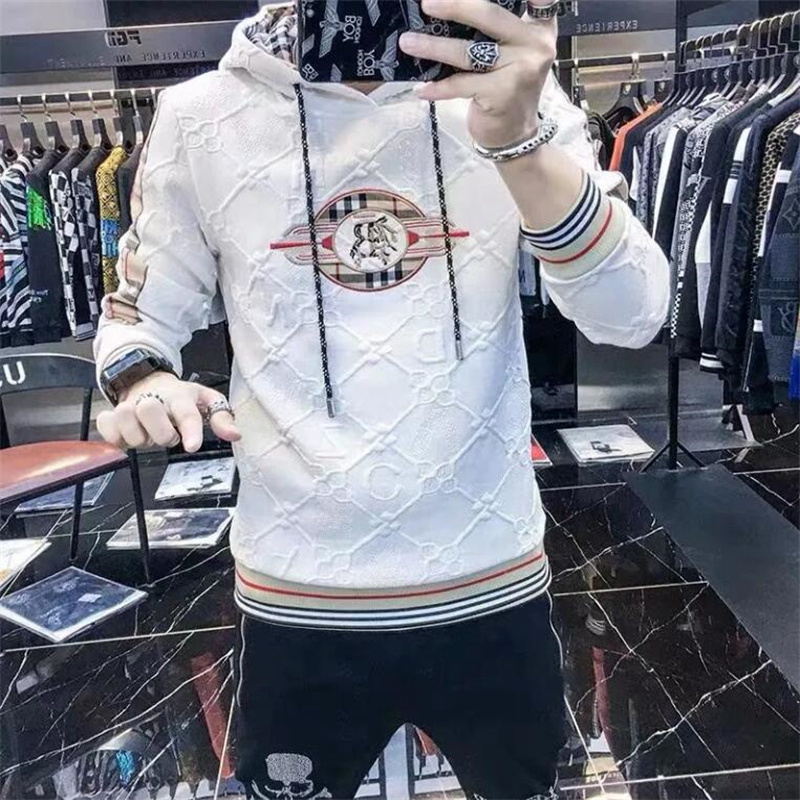 New Burbe Mens Sweater Designer Hoodie Letters 3D Embossed Long Sleeve tshirt Cotton Round Neck Sweatshirt Men Women Sweaters Loose Pullover Coat Large Size -4XL, White
New Burbe Mens Sweater Designer Hoodie Letters 3D Embossed Long Sleeve tshirt Cotton Round Neck Sweatshirt Men Women Sweaters Loose Pullover Coat Large Size -4XL, White