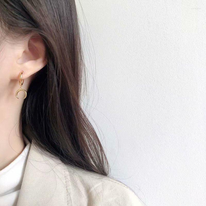 Dangle Earrings 925 Sterling Silver Earring Fashion Moon Pendant Ear Ring Bone Short Drop Cute Wild Trend Girl Jewelr
Dangle Earrings 925 Sterling Silver Earring Fashion Moon Pendant Ear Ring Bone Short Drop Cute Wild Trend Girl Jewelr