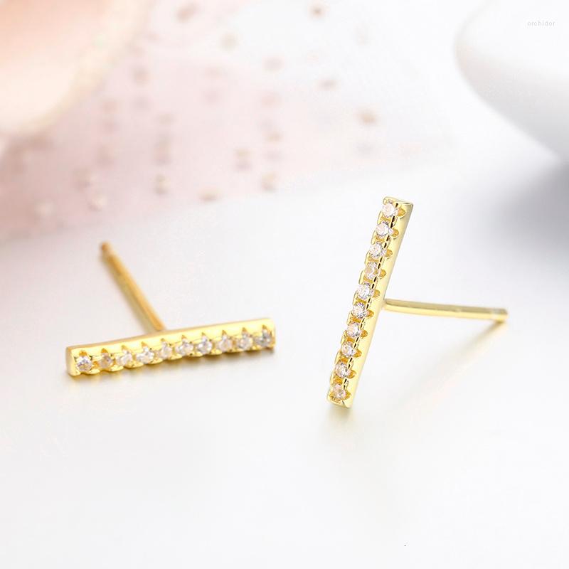Stud Earrings Cute Mini Bar Cluster CZ 925 Sterling Silver Gold Color For Women Girls Kids Jewellery Orecchini Aros Aretes
Stud Earrings Cute Mini Bar Cluster CZ 925 Sterling Silver Gold Color For Women Girls Kids Jewellery Orecchini Aros Aretes