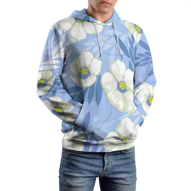 Men' Hoodies White Flower Print Loose Floral Leaves Street Style Pullover Hoodie Long Sleeve Cool Pattern Hooded Sweatshirts Big Size
Men' Hoodies White Flower Print Loose Floral Leaves Street Style Pullover Hoodie Long Sleeve Cool Pattern Hooded Sweatshirts Big Size