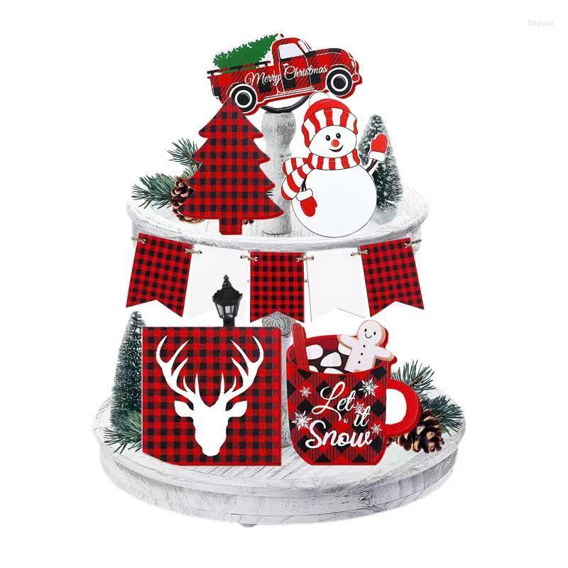Flatware Sets Christmas Tiered Tray Ornaments Winter Wood Tabletop Signs For Home Countertop Party Decor
Flatware Sets Christmas Tiered Tray Ornaments Winter Wood Tabletop Signs For Home Countertop Party Decor