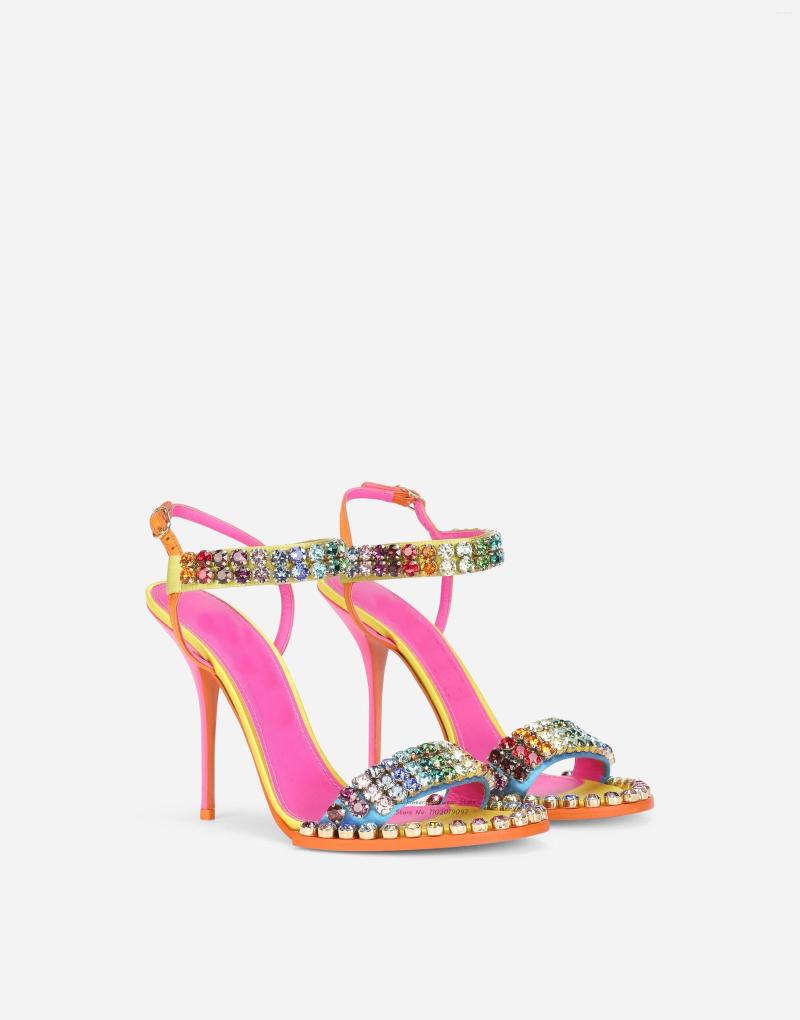 Dress Shoes Women Satin Sandals With Fusible Rhinestone Detailing Open Toe Stiletto Buckle Strap High Heel Size 34-43 In Stock, As photo
Dress Shoes Women Satin Sandals With Fusible Rhinestone Detailing Open Toe Stiletto Buckle Strap High Heel Size 34-43 In Stock, As photo