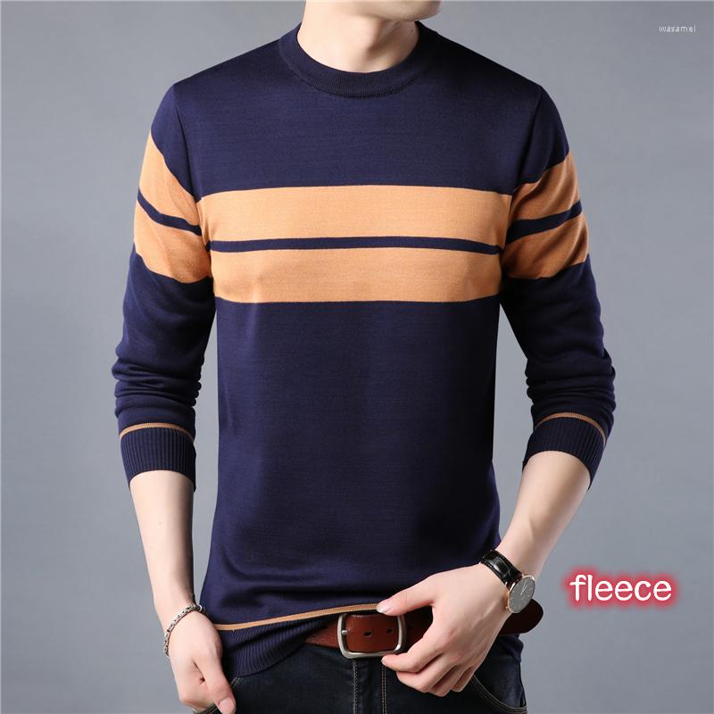 Men's Sweaters Winter Men's Warm Fleece Pullover Sweater Fashion Casual Contrast Stitching Padded Crew Neck Male Brand Clothes, Black fleece
Men's Sweaters Winter Men's Warm Fleece Pullover Sweater Fashion Casual Contrast Stitching Padded Crew Neck Male Brand Clothes, Black fleece