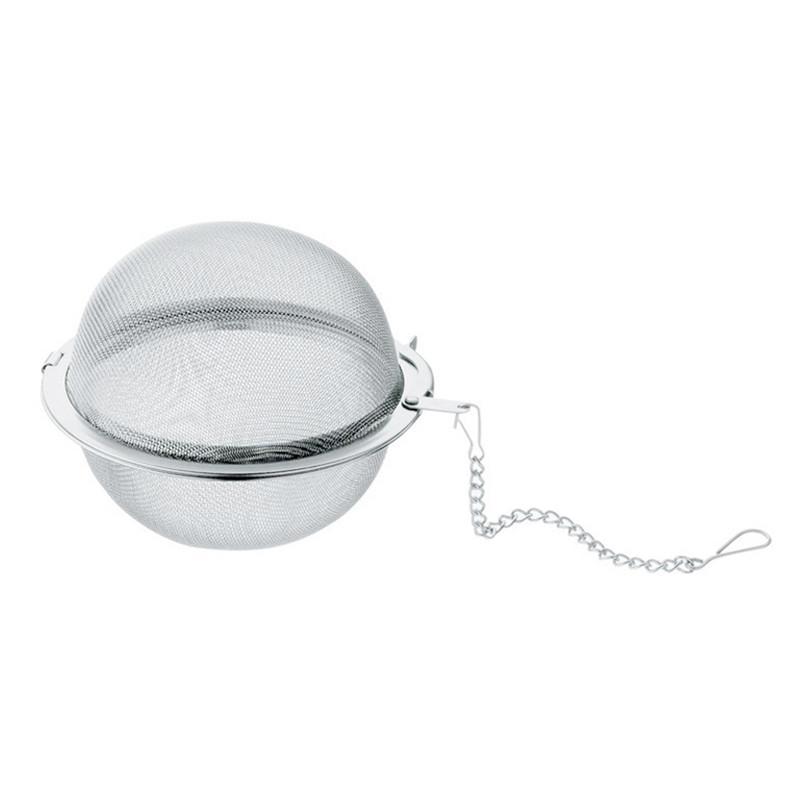 Stainless Steel Pot Infuser Sphere Locking Spice Tea Ball Strainer Mesh Infusers Strainers Filter Infusor Tool FY2115