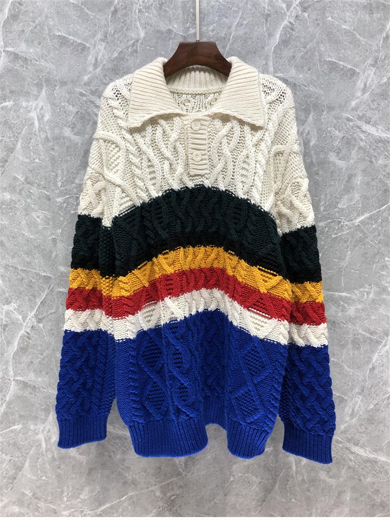 Women' Sweaters High Quality Knitted 2022 Autumn Winter Pullovers Women Turn-down Collar Twist Knitting Long Sleeve Casual Jumpers, Picture shown
Women' Sweaters High Quality Knitted 2022 Autumn Winter Pullovers Women Turn-down Collar Twist Knitting Long Sleeve Casual Jumpers, Picture shown