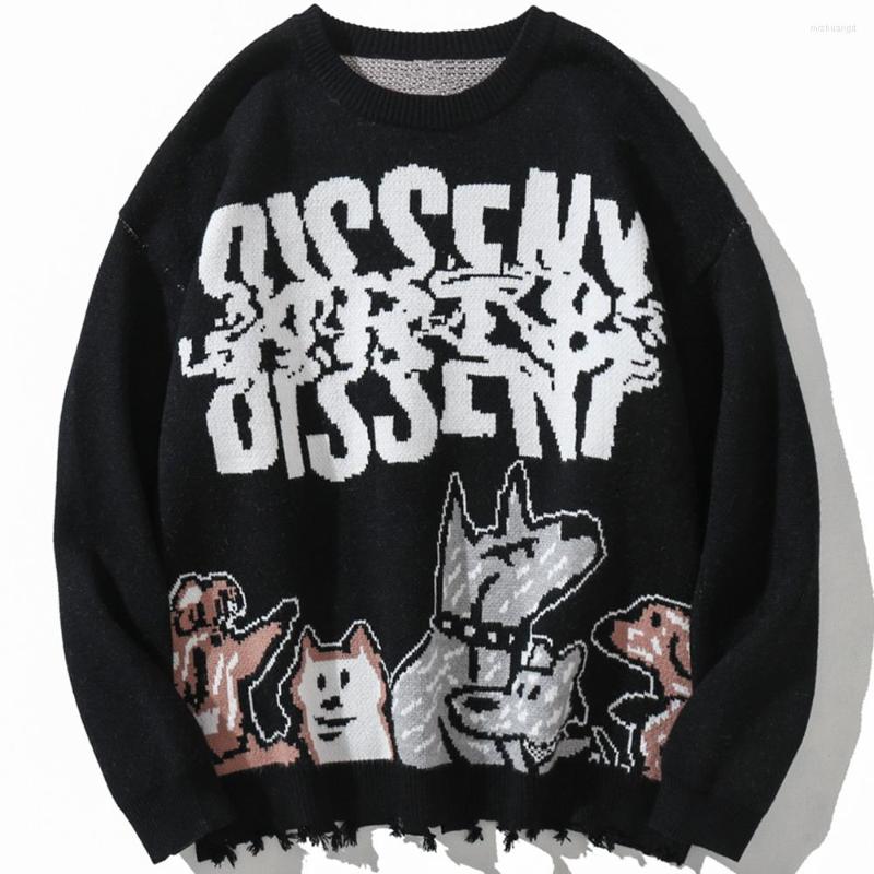 Men's Sweaters Knitted Sweater Men Cartoon Funny Cute Animal Letter Harajuku Fashion Vintage Japanese Style All-match Jumper Couple, White
Men's Sweaters Knitted Sweater Men Cartoon Funny Cute Animal Letter Harajuku Fashion Vintage Japanese Style All-match Jumper Couple, White