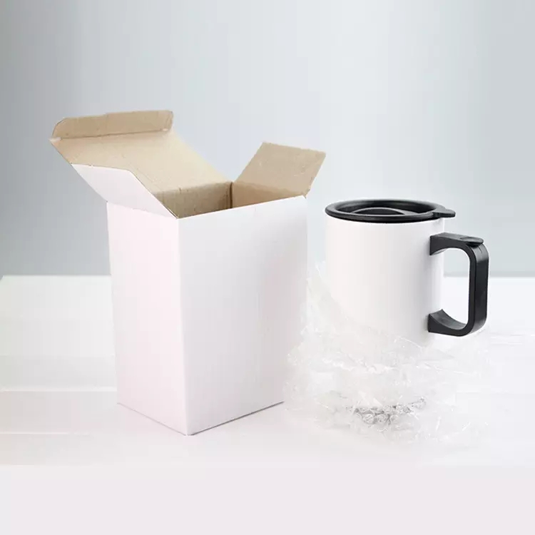 Sublimation Blanks 15oz Tumbler Double Wall Vacuum Insulated Water Bottle Stainless steel Travel Car Mug with Lid 450ml