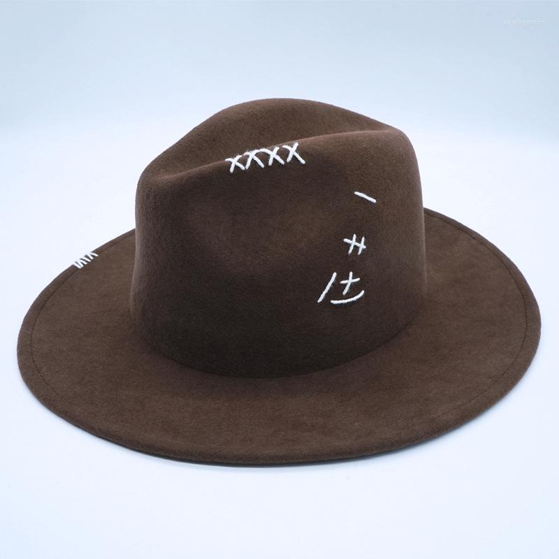Berets Vintage Wool Panama Hats For Women Fashion Felt Fedora Hat Winter Handmade Travel Jazz, Style 1 white line
Berets Vintage Wool Panama Hats For Women Fashion Felt Fedora Hat Winter Handmade Travel Jazz, Style 1 white line
