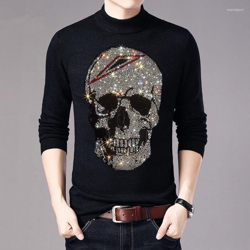 Men's Sweaters Autumn Men Turtleneck Sweater Slim Casual Knit Pullover Rhinestone Suitable For Winter Knitwear Premium Quality Wool Street, As shown asian size
Men's Sweaters Autumn Men Turtleneck Sweater Slim Casual Knit Pullover Rhinestone Suitable For Winter Knitwear Premium Quality Wool Street, As shown asian size