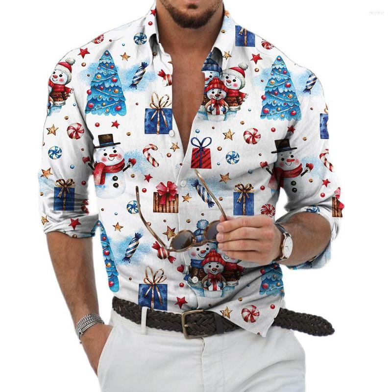 Men' Casual Shirts 2022 Christmas Shirt 3D Print Long Sleeve Holiday Party Top Men' Street Harajuku Single Breasted -6XL, Sd-2
Men' Casual Shirts 2022 Christmas Shirt 3D Print Long Sleeve Holiday Party Top Men' Street Harajuku Single Breasted -6XL, Sd-2