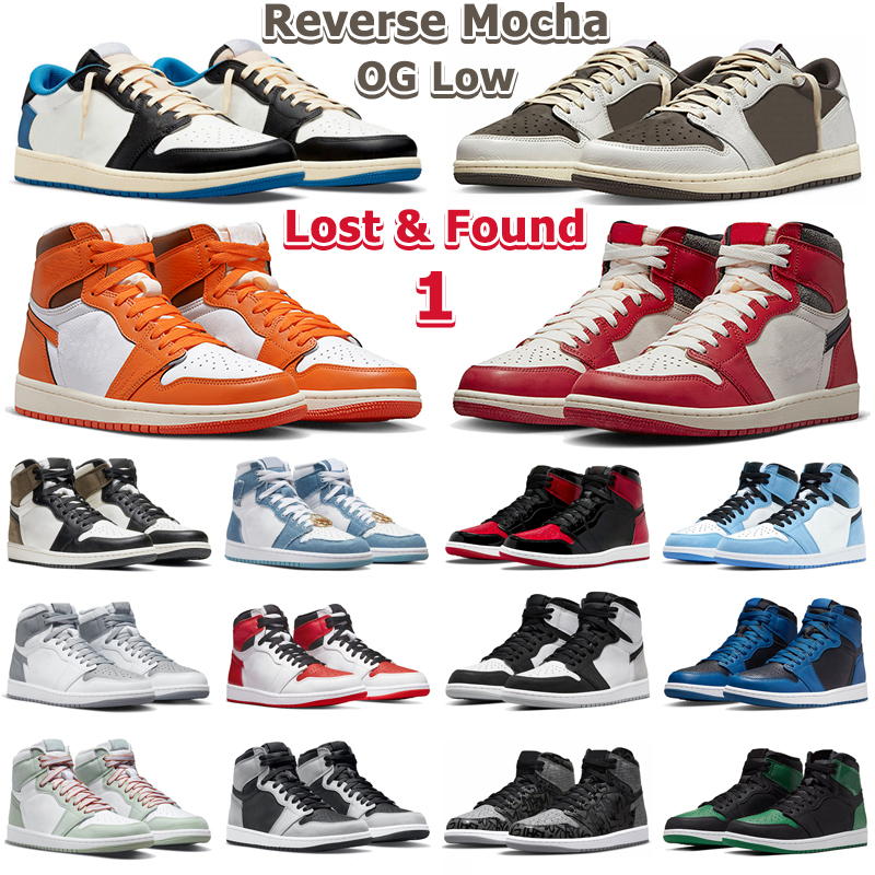 1 Low OG Reverse Mocha Basketball Shoes Men Women 1s High Lost and Found Starfish Taxi Patent Bred Toe Stealth Denim Mens Trainers Outdoor, 34
1 Low OG Reverse Mocha Basketball Shoes Men Women 1s High Lost and Found Starfish Taxi Patent Bred Toe Stealth Denim Mens Trainers Outdoor, 34