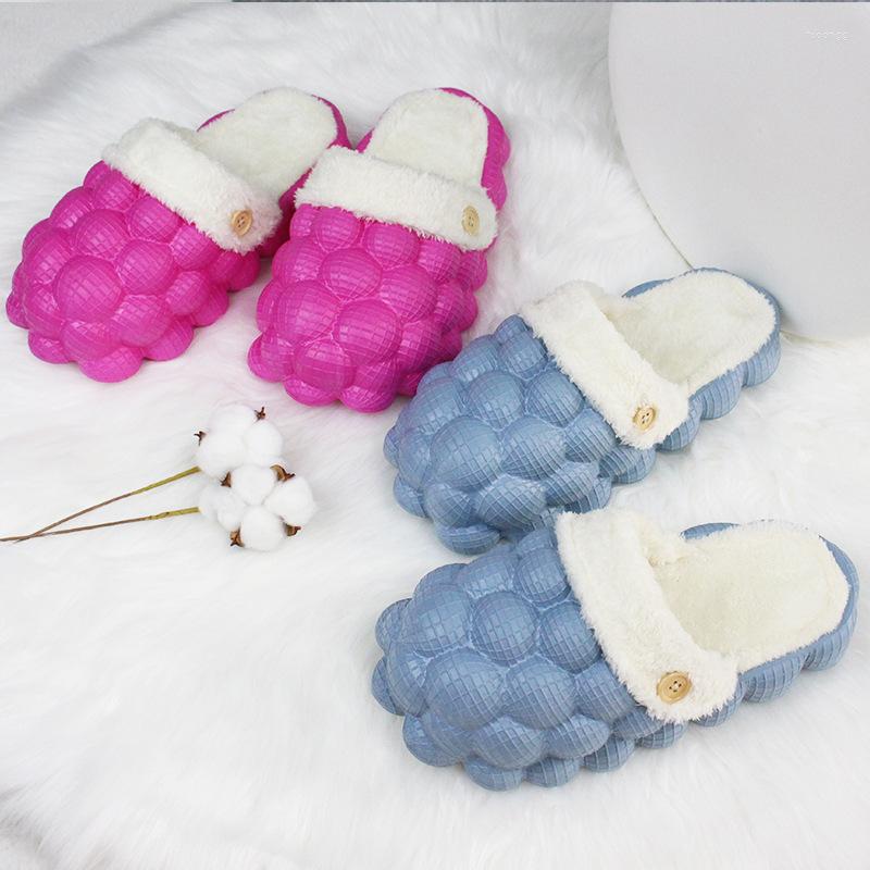 Slippers Bubble Ball Winter Warm Massage Home Cute Ladies Lychee Comfortable Flats Slides Furry Flip Flops, As pic shows
Slippers Bubble Ball Winter Warm Massage Home Cute Ladies Lychee Comfortable Flats Slides Furry Flip Flops, As pic shows