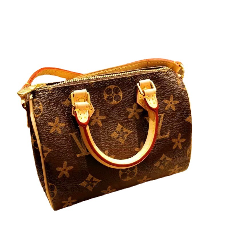 Fashion woman tote Designers hangbag totes top quatily Monogram canvas bag Nano Speedy bags Classic pillow handbags, Brown
Fashion woman tote Designers hangbag totes top quatily Monogram canvas bag Nano Speedy bags Classic pillow handbags, Brown