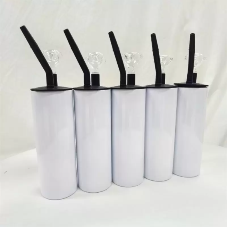 22oz Sublimation Fatty Tumblers With Smoking Lid Sub Hookah Mugs Blank White Stainless Steel Straight Cup Insulated Vacuum Water Bottle c1108
22oz Sublimation Fatty Tumblers With Smoking Lid Sub Hookah Mugs Blank White Stainless Steel Straight Cup Insulated Vacuum Water Bottle c1108