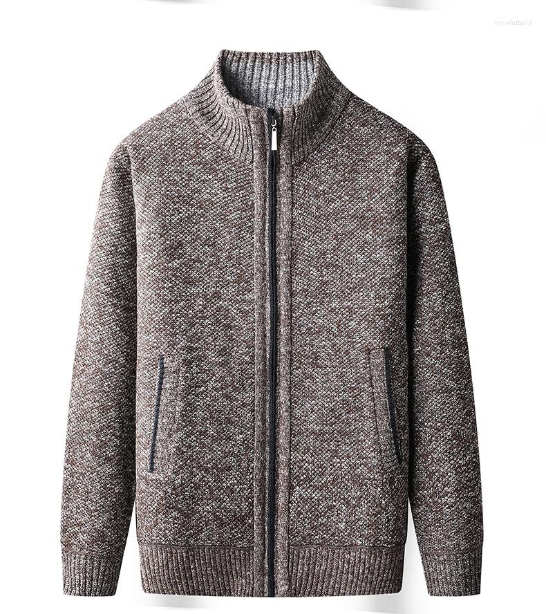 Men's Sweaters 2022 Men's Sweater Coat Fashion Patchwork Cardigan Men Knitted Jacket Slim Fit Stand Collar Thick Warm Cardig 8801-8, Black
Men's Sweaters 2022 Men's Sweater Coat Fashion Patchwork Cardigan Men Knitted Jacket Slim Fit Stand Collar Thick Warm Cardig 8801-8, Black