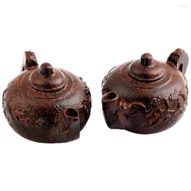 Jewelry Pouches TUMBEELLUWA 1 Pair Teapot Statue Wood Carved Figurine Decor Home Guardian
Jewelry Pouches TUMBEELLUWA 1 Pair Teapot Statue Wood Carved Figurine Decor Home Guardian