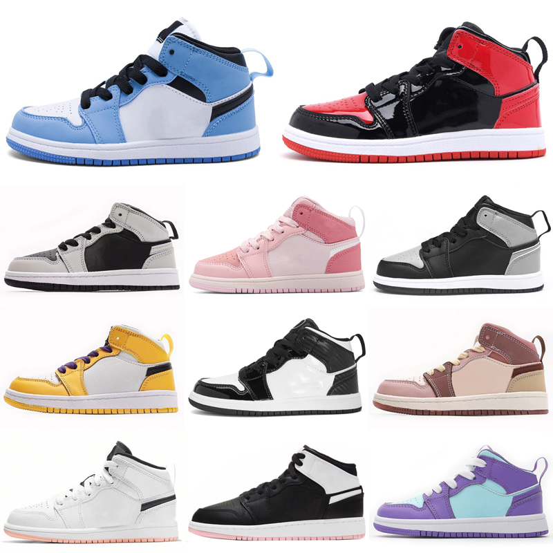 Jumpman 1 1s Kids Basketball Shoes Bred Patent Starfish i Chicago University Blue Lost Found Dark Mocha Shadow Pollen Children Trainers Sports Sneakers Us 6c-5y, As photo 32
Jumpman 1 1s Kids Basketball Shoes Bred Patent Starfish i Chicago University Blue Lost Found Dark Mocha Shadow Pollen Children Trainers Sports Sneakers Us 6c-5y, As photo 32