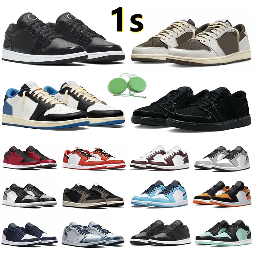 Jumpman 1 1s Low Mens Basketball Shoes Black Phantom Cyber Reverse Dark Mocha Fragment Wolf Grey White Camo Diamond Paint Drip Men Women Trainer Sports Sneakers 36-45, Color#21
Jumpman 1 1s Low Mens Basketball Shoes Black Phantom Cyber Reverse Dark Mocha Fragment Wolf Grey White Camo Diamond Paint Drip Men Women Trainer Sports Sneakers 36-45, Color#21