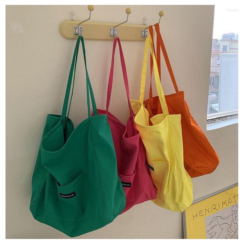Evening Bags Candy Color Casual Tote Shoulder Canvas Messenger Soft Student Shopping Travel Handbags For Women, Yellow
Evening Bags Candy Color Casual Tote Shoulder Canvas Messenger Soft Student Shopping Travel Handbags For Women, Yellow