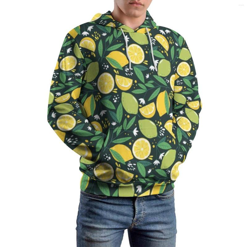 Men's Hoodies Yellow Lemon Print Loose Green Lime Fruit Casual Hoodie Men Long Sleeve Harajuku Design Hooded Sweatshirts Plus Size, Style-6 
Men's Hoodies Yellow Lemon Print Loose Green Lime Fruit Casual Hoodie Men Long Sleeve Harajuku Design Hooded Sweatshirts Plus Size, Style-6