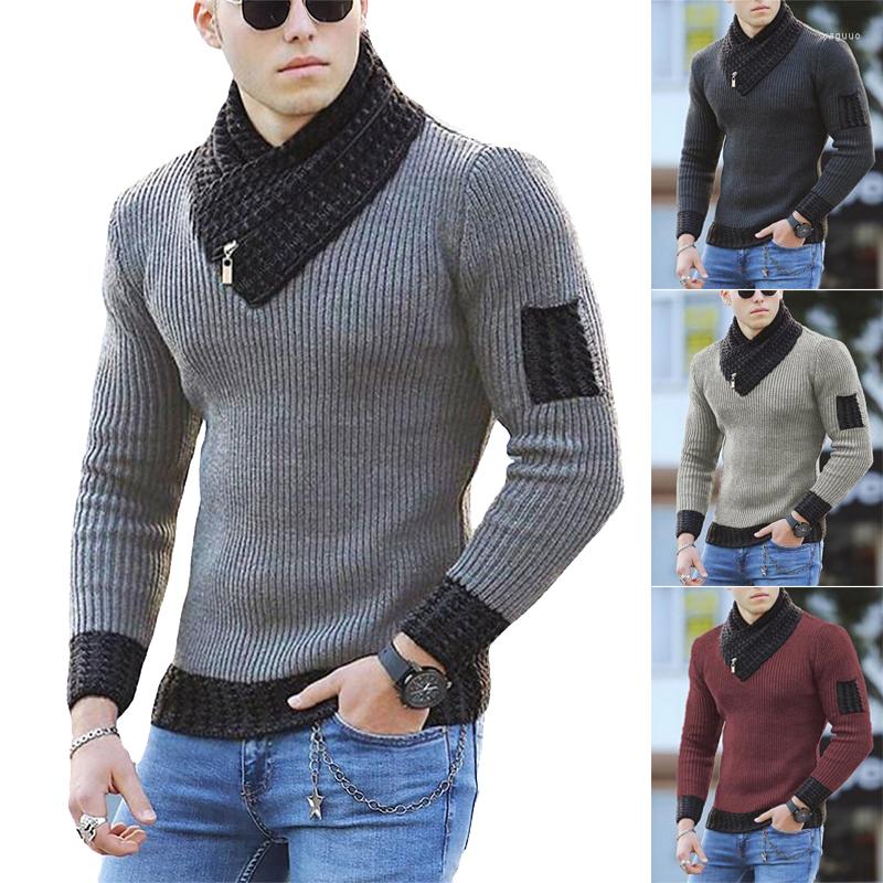 Men' Sweaters Men' Casual Slim Knit Pullover Long Sleeve Sweater Autumn Winter Warm Vintage Scarf Neck Outwear, Black
Men' Sweaters Men' Casual Slim Knit Pullover Long Sleeve Sweater Autumn Winter Warm Vintage Scarf Neck Outwear, Black