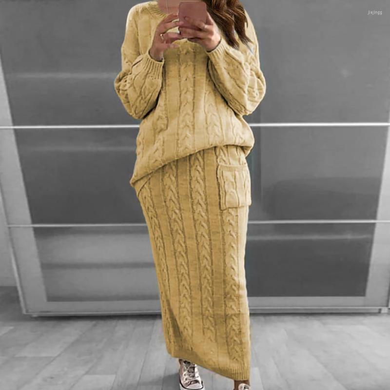 Two Piece Dress Set Women Long Sleeve Crop Tops Pencil Skirt 2 Pc Sets Sweater Knitted Winter Suit 12 Colors, Khaki
Two Piece Dress Set Women Long Sleeve Crop Tops Pencil Skirt 2 Pc Sets Sweater Knitted Winter Suit 12 Colors, Khaki