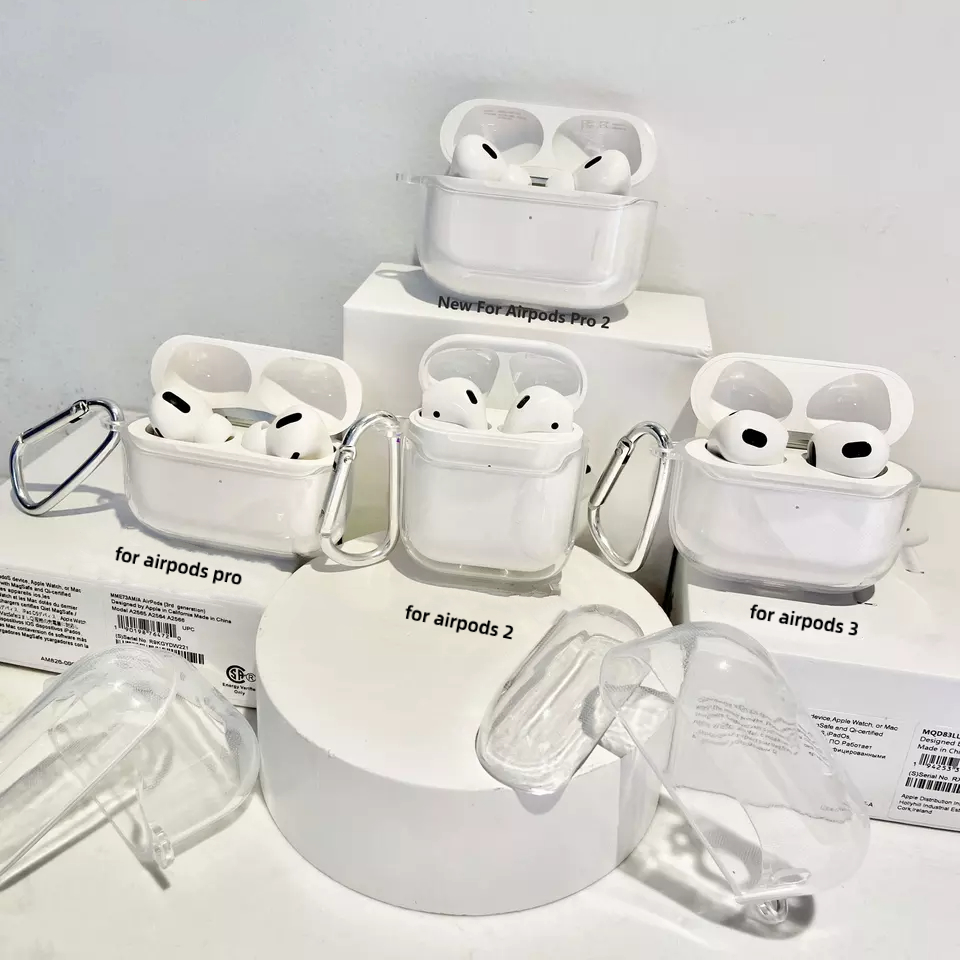 For Airpods 2 pro air pods 3 airpod Earphones Headphone Accessories Solid Silicone Protective Headphone Cover Apple Wireless Charging Box Shockproof Case ap2 ap3
For Airpods 2 pro air pods 3 airpod Earphones Headphone Accessories Solid Silicone Protective Headphone Cover Apple Wireless Charging Box Shockproof Case ap2 ap3