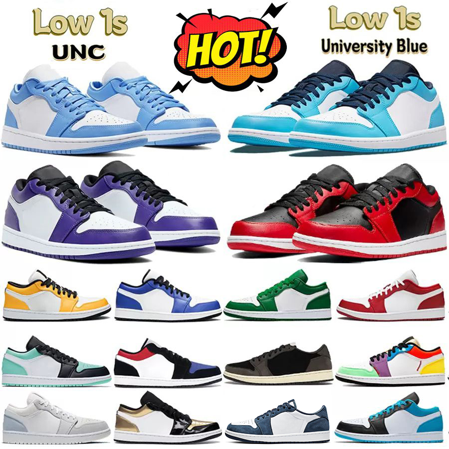 Women Men Jumpman 1 Low basketball shoes 1S Triple White Shadow University Blue UNC Black Bred Toe paris Chicago Light Smoky Grey mocha mens sneakers Eur size 36-46, 26
Women Men Jumpman 1 Low basketball shoes 1S Triple White Shadow University Blue UNC Black Bred Toe paris Chicago Light Smoky Grey mocha mens sneakers Eur size 36-46, 26