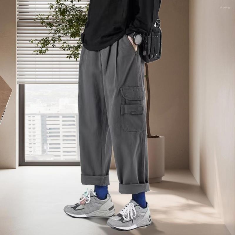 Men's Pants Joggers Super Soft Men Multi Pockets Relaxed Fit Drawstring Daily Wear, Black
Men's Pants Joggers Super Soft Men Multi Pockets Relaxed Fit Drawstring Daily Wear, Black