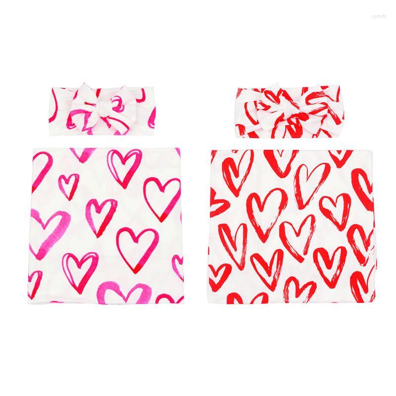 Blankets Born Receiving Blanket Bow Headband Set Heart-shaped Baby Cotton Swaddle Wrap, Red
Blankets Born Receiving Blanket Bow Headband Set Heart-shaped Baby Cotton Swaddle Wrap, Red
