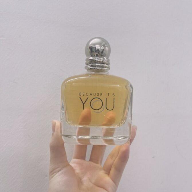 Brand Perfumes Because you Women perfume spray 100ml Floral Fruity EDP Parfum Long Lasting Smell Spray
Brand Perfumes Because you Women perfume spray 100ml Floral Fruity EDP Parfum Long Lasting Smell Spray