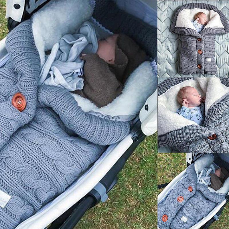 Blankets Winter Baby Boys Girls Blanket Envelope Thicken Polar Fleece Infant Swaddle Sleeping Bag For Borns Bedding Wrap, Gray
Blankets Winter Baby Boys Girls Blanket Envelope Thicken Polar Fleece Infant Swaddle Sleeping Bag For Borns Bedding Wrap, Gray