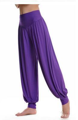 Women's Pants Capris 1pcs/lot Women Lady Harem pants modal solid Long Belly Dance Boho Wide Trousers 221109
