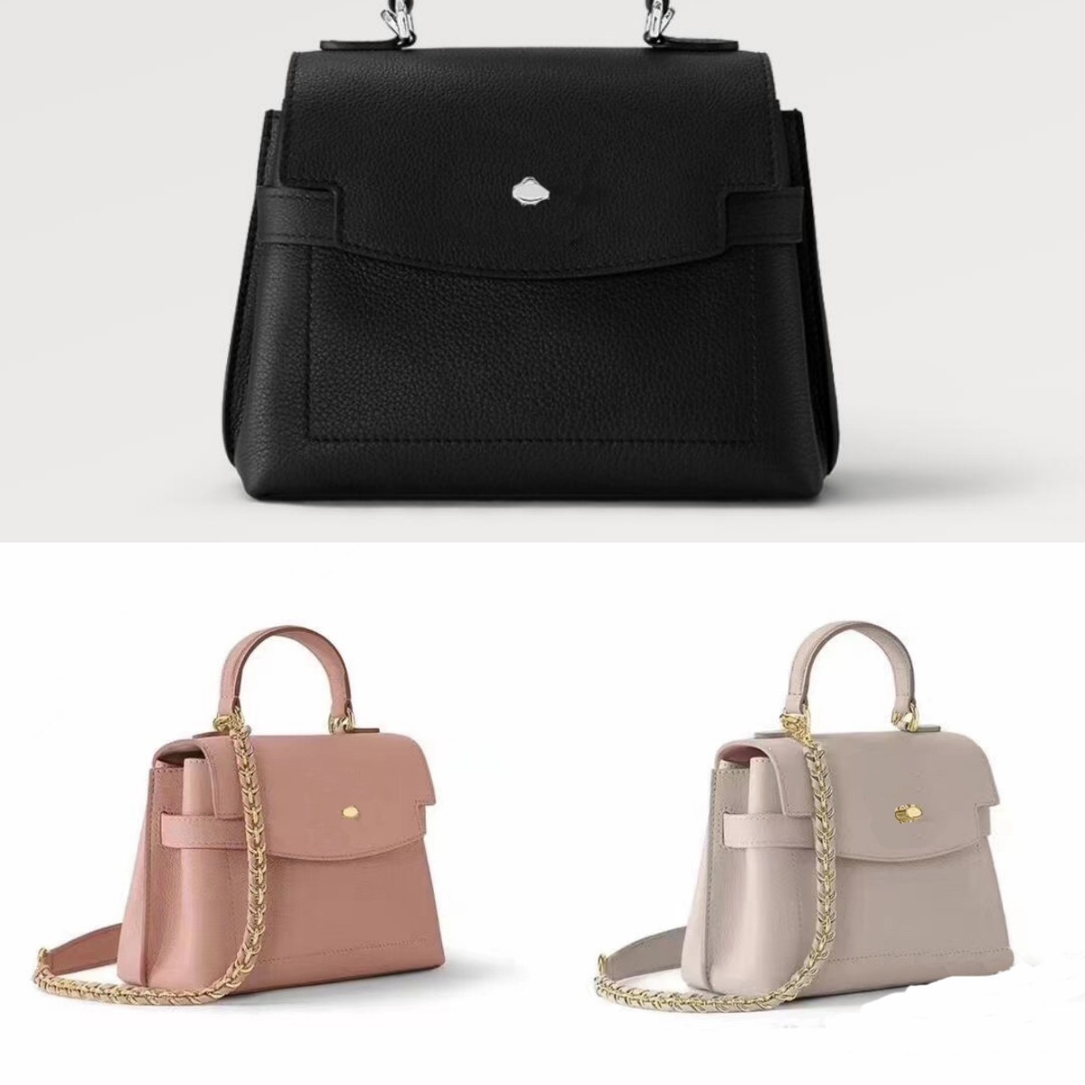Lockme Ever BB Bags Rose trianon Light KHAKI handbag Designer Cross body Shoulder Totes Women Lock Me plait Chain Mini Purse M20997 M21052 M53937 M21088 M20797, Black mini 23cm
Lockme Ever BB Bags Rose trianon Light KHAKI handbag Designer Cross body Shoulder Totes Women Lock Me plait Chain Mini Purse M20997 M21052 M53937 M21088 M20797, Black mini 23cm