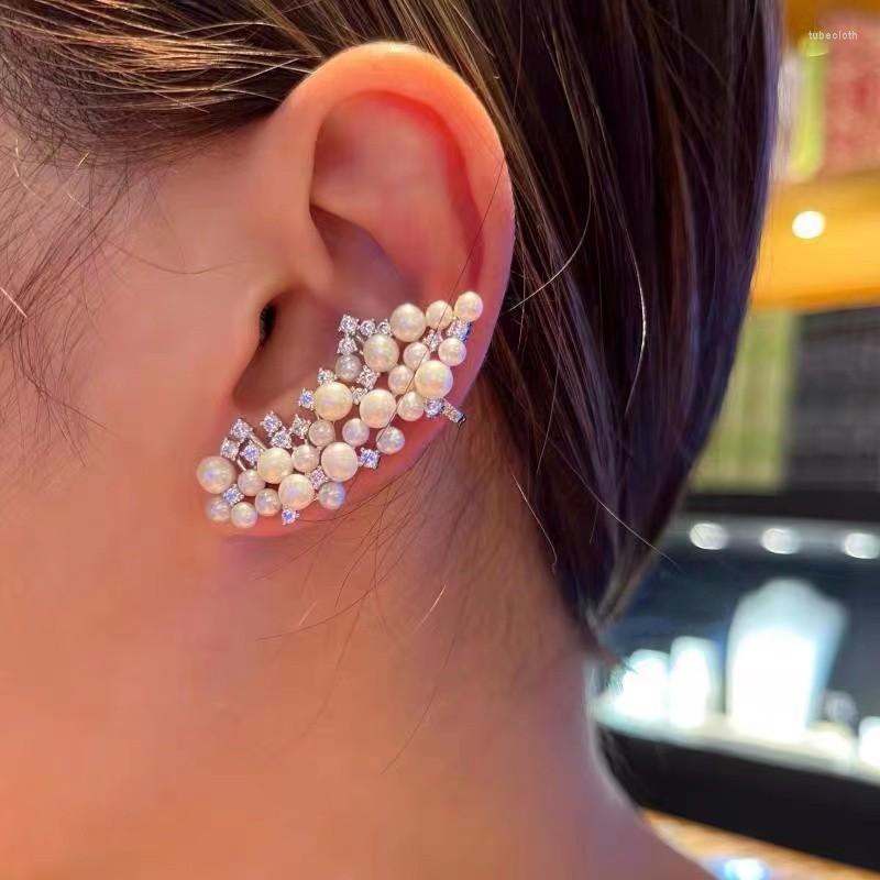 Backs Earrings High End Simple Pearl White Crystal Clip For Woman Elegant Korean Fashion Earring Jewelry Girls Sexy Accessories Zk30
Backs Earrings High End Simple Pearl White Crystal Clip For Woman Elegant Korean Fashion Earring Jewelry Girls Sexy Accessories Zk30