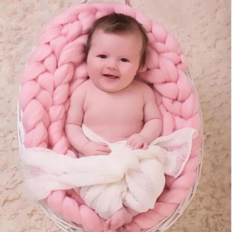 Blankets Knitted Wool Crochet Baby Blanket Born Pography Props Chunky Knit Basket Filler, 932215
Blankets Knitted Wool Crochet Baby Blanket Born Pography Props Chunky Knit Basket Filler, 932215