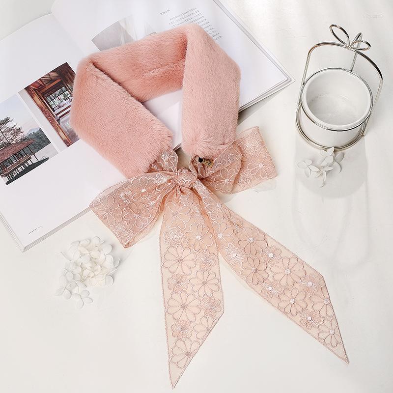 Scarves Korean Style Fluffy Outdoor Warm Cute Fashion Imitation Fur Women's Scarf Printed Ribbon Neck Brace Soft False Collar B14
Scarves Korean Style Fluffy Outdoor Warm Cute Fashion Imitation Fur Women's Scarf Printed Ribbon Neck Brace Soft False Collar B14