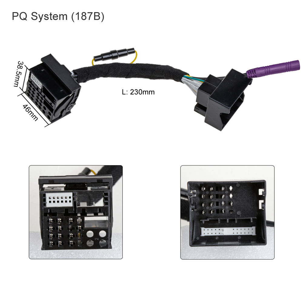 XINMY Car Bus Reversing Dynamic Trajectory Parking Camera for Skoda Octavia Volkswagen Tiguan 187B 280 MQB PQ Audi A5 Q5 Q2