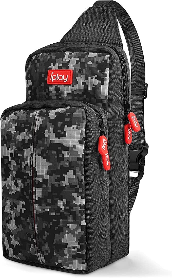 Backpack Carrying Travel Bag for Nintendo Switch/Lite/OLED Accessories Storage Nylon Waterproof Crossbody Sling Side Gaming Bag for Boys
Backpack Carrying Travel Bag for Nintendo Switch/Lite/OLED Accessories Storage Nylon Waterproof Crossbody Sling Side Gaming Bag for Boys