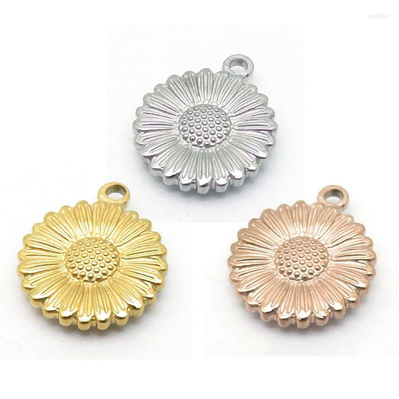 Charms 3pcs/lot Sunflower DIY Accessories Pendant Necklace For Women Fashion Jewelry Statement Flowers Decoration Bracelet
Charms 3pcs/lot Sunflower DIY Accessories Pendant Necklace For Women Fashion Jewelry Statement Flowers Decoration Bracelet