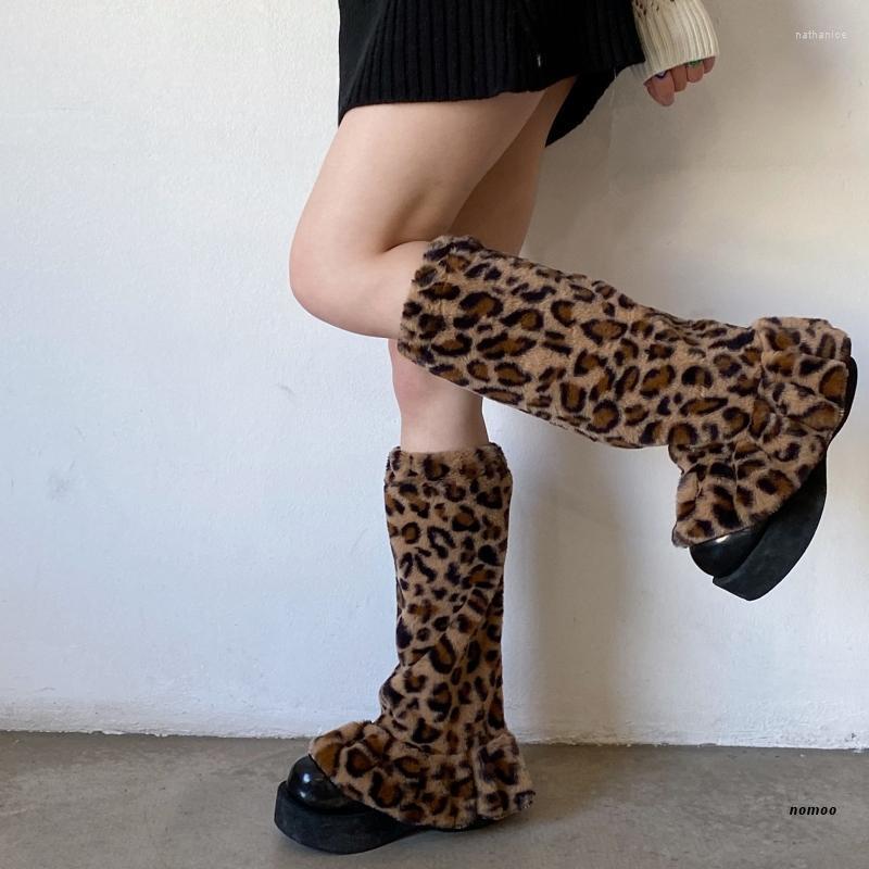 Women Socks Harajuku Winter Plush Gothic Punk Vintage Leopard Animal Print Foot Cover Baggy Loose Ruffled Knee Sleeve, Deep leopard print
Women Socks Harajuku Winter Plush Gothic Punk Vintage Leopard Animal Print Foot Cover Baggy Loose Ruffled Knee Sleeve, Deep leopard print